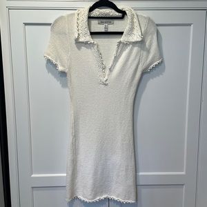 Urban outfitters white mini/midi dress